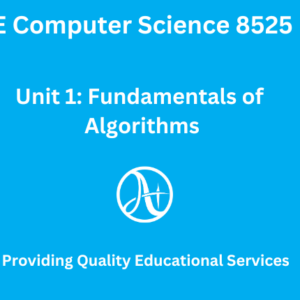 GCSE Computer Science (AQA) - Fundamentals of Algorithms