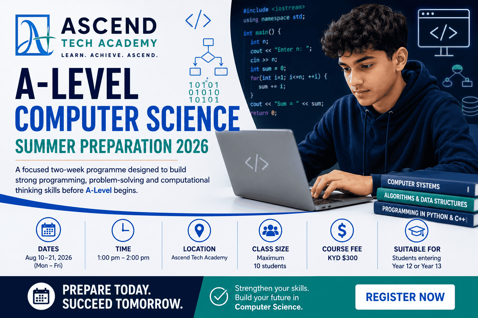 A-Level Computer Science Summer Preparation 2026